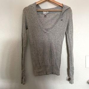 American eagle long sleeve pull over top